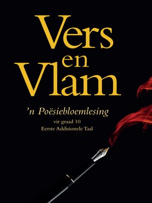 cover image of Vers en vlam